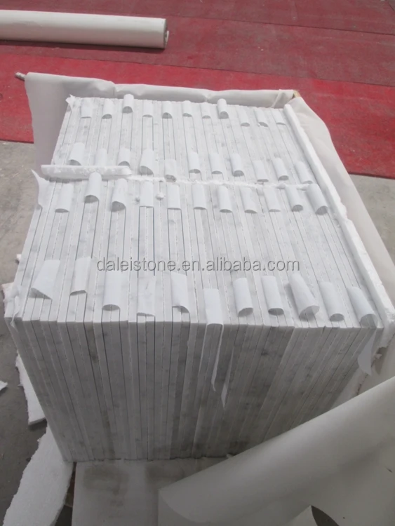 Italy Marble Bianco Carrara White Marble Tile Polished Marble Floor Wall Panel Tile