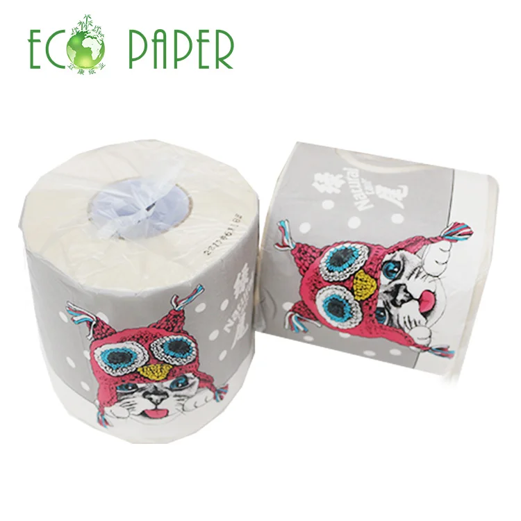 
Toilet Paper 2 Ply Toilet Tissue Pulp Eco Friendly Unbleached Super Soft Organic Bamboo Pulp,100% Bamboo 101x115mm 60g~250g 