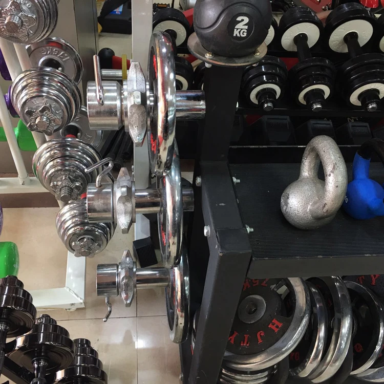 Multifunctional 40KG Gymnasium Kettlebell Rack Fitness Accessories HJ-A012