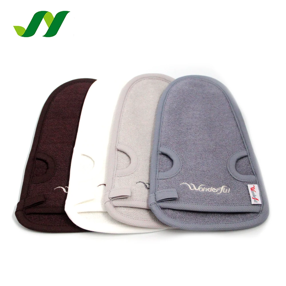 Natural Plant Fiber Bath Scrub Back Shower Scrubber Wholesale Exfoliating Mitts