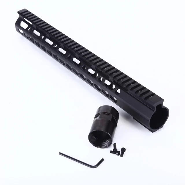 
AR parts Yuntu manufacturer shooting AR Free Floating handguard AR15 parts aluminum 6061 