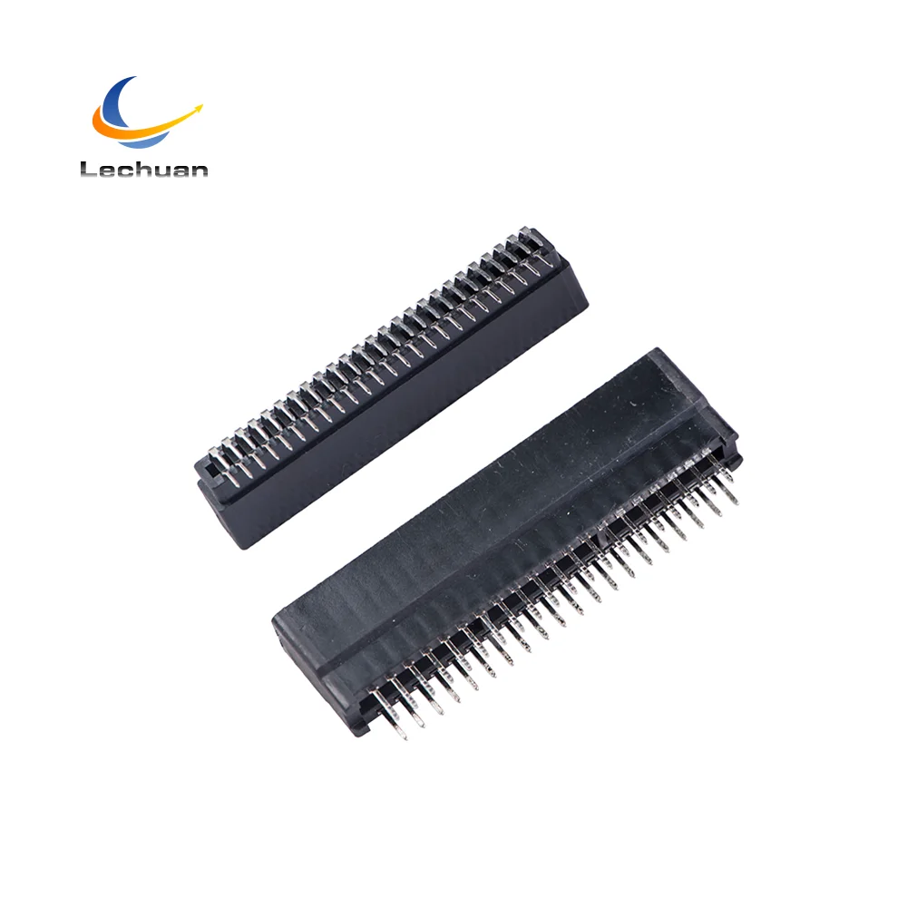 44Pin Pitch 2.54mm EDGE CARD CONNECTOR SLOT Straight/Right Angle Without mounting ear