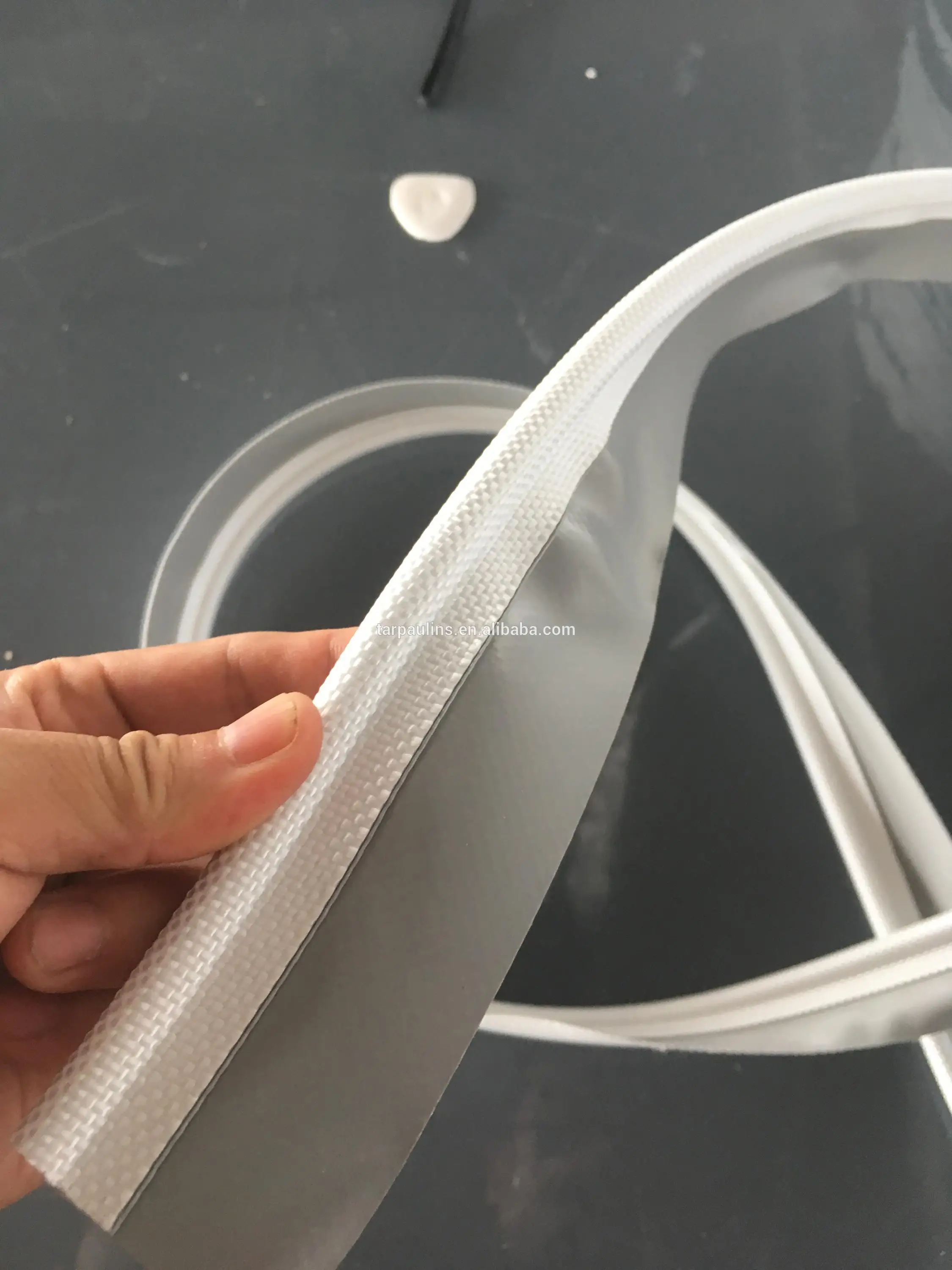 Double and Single Flap PVC Wedding Keder 6mm,9mm for Tent Architecture