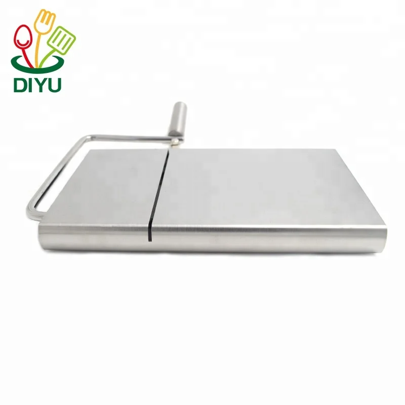 
Cheese Slicer Stainless Steel Wire Cutter for Semi Hard and Hard Cheese Butter SlicerVegetable Slicer 
