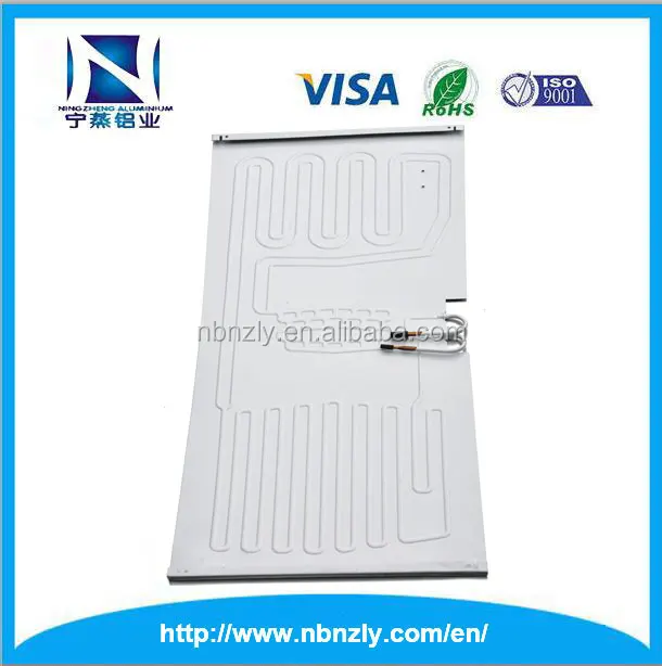 ISO fridge freezer evaporator plate with ROHS approved