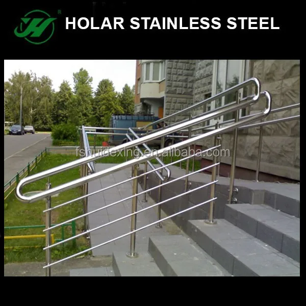 china manufacturer supplies inox indoor stair railings,outdoor stair railing