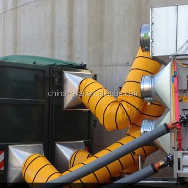 
air-condition pvc flexible duct hose, push cool air or hot air into tent flexible duct hose 