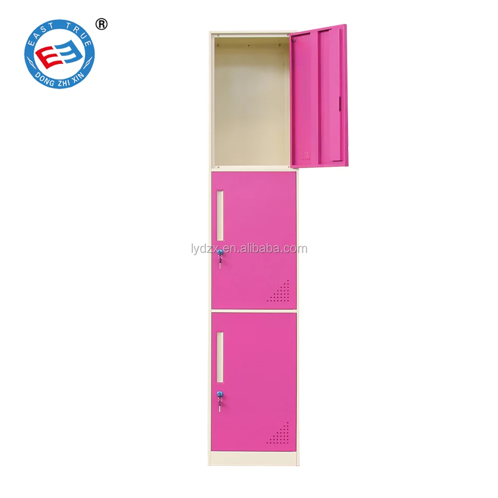 Сталь студенческий тренажерный зал трехуровневая полотно шкафчик металлический работник 3 дверь шкафчика яруса кружевных