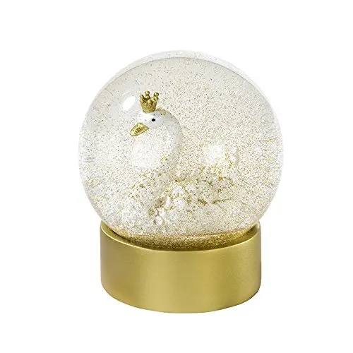 New Product Swan Snow Globe Birthday Gifts Water Globe Christmas Decoration