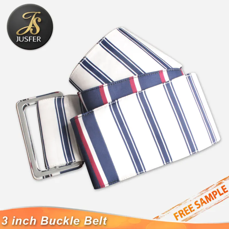 OEM ladies garment new fashion elastic fabric belt