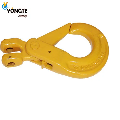 Safety european G80 2t self locking clevis hook
