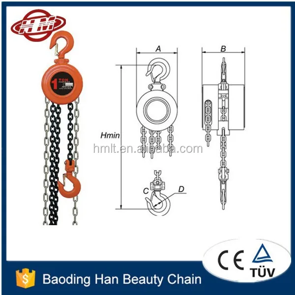 SK Construction Hoist Usage and Chain Sling Type chain block hoist