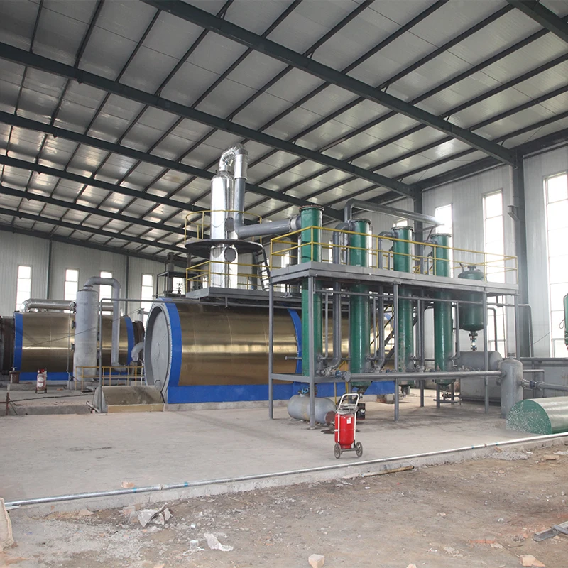 Waste Tyre Pyrolysis Oil To Diesel Distillation Equipment/Recycling Machine