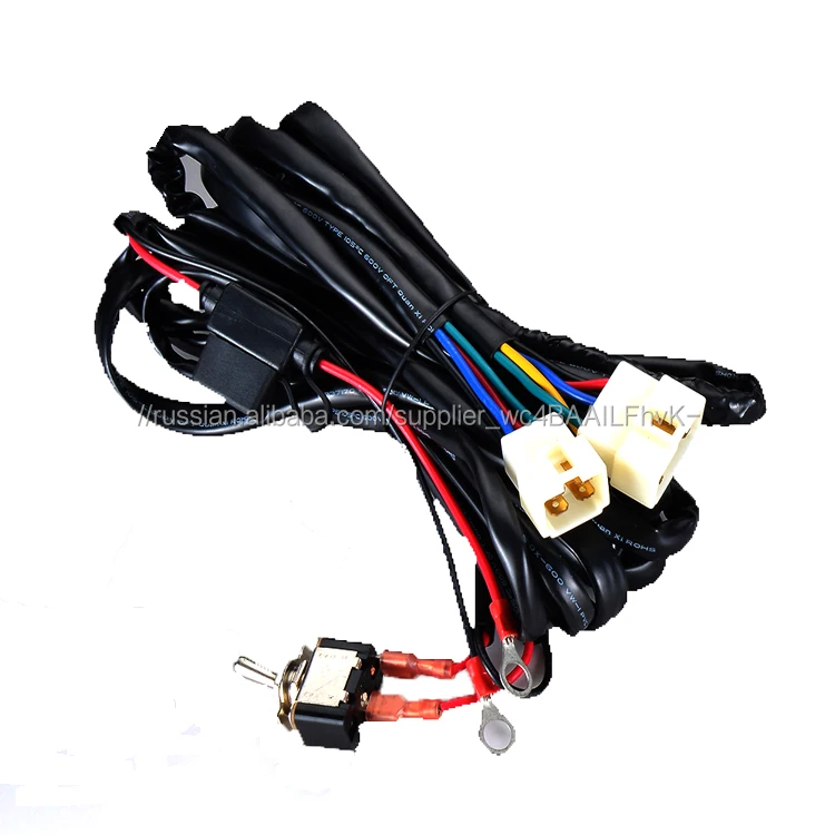 Light Cable Automotive 6 Pin Wire Harness Connector