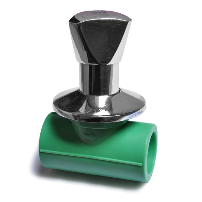 
PPR gate valve Concealed Valves Luxurious stop valve 