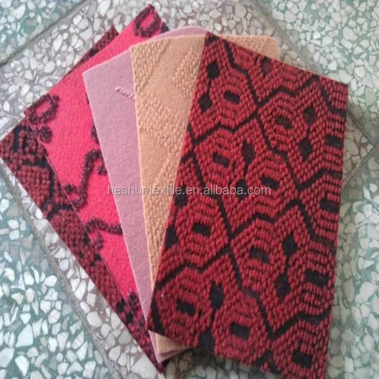 double color polyester hotel room restaurant jacquard carpet