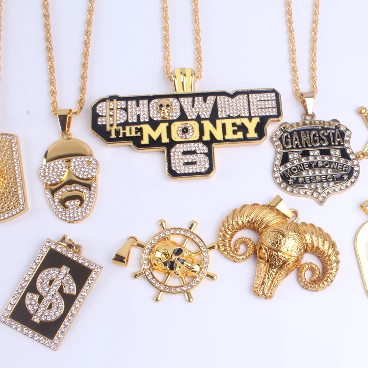 Fashion Golden Color Scorpion Pendant Necklace Stainless Steel and Alloy for Collar Fancy Jewelry Hiphop Great Gift Idea