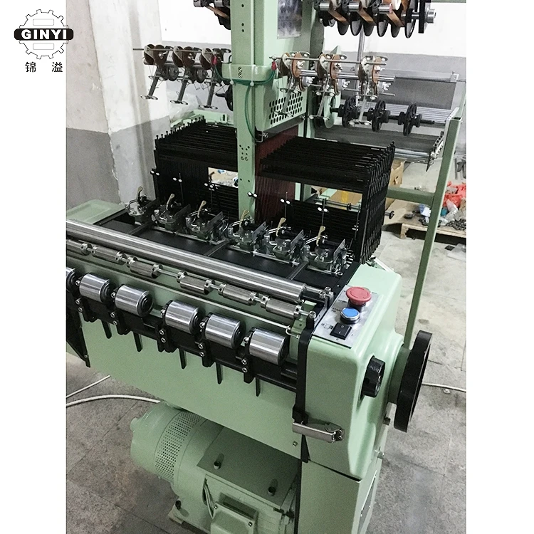 
Professional Looms Elastic Ribbons+sexy Underpant Elastic Tape Making Machine Motor Manufacturing Plant Provided 220V ISO 1600KG 
