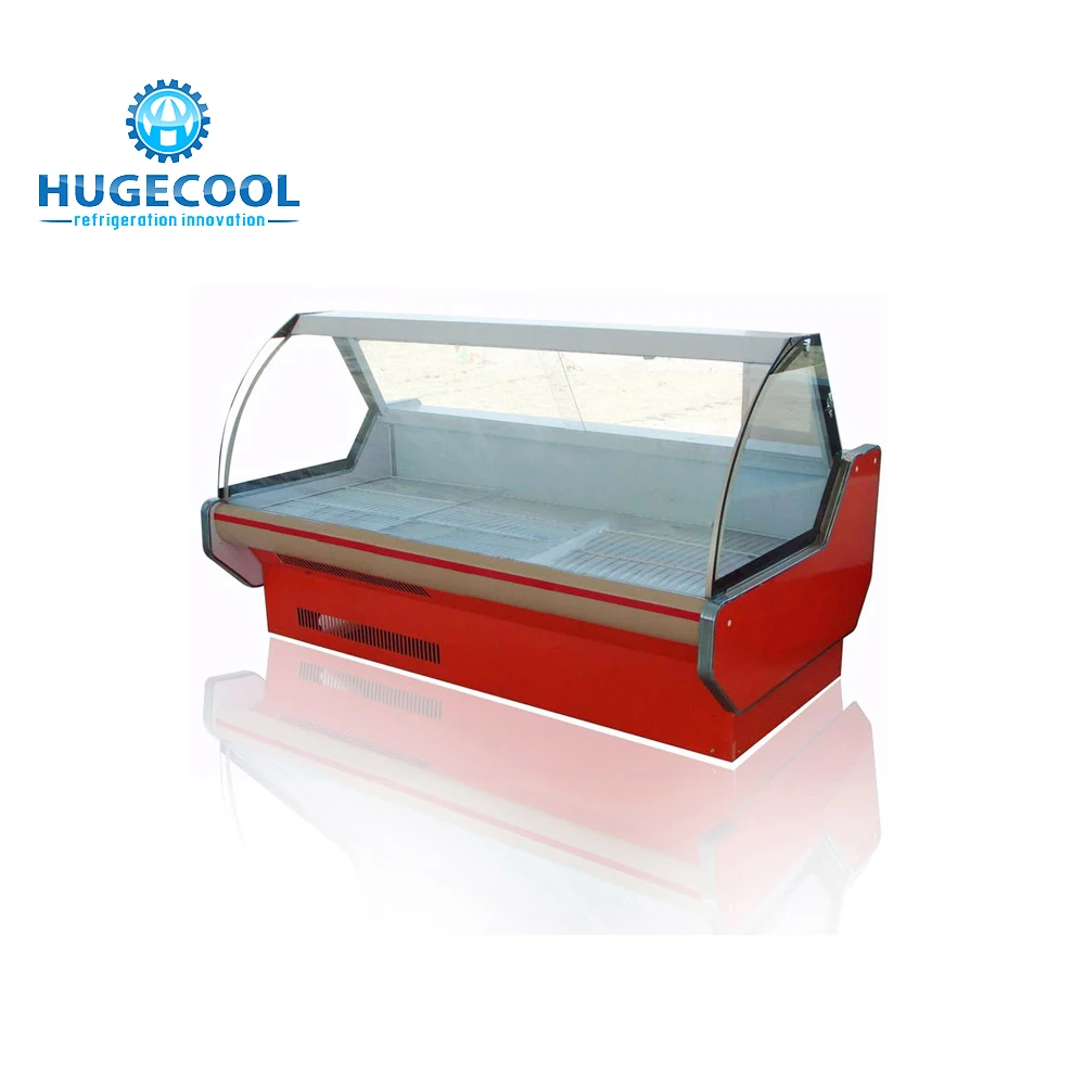Service counter meat display chiller