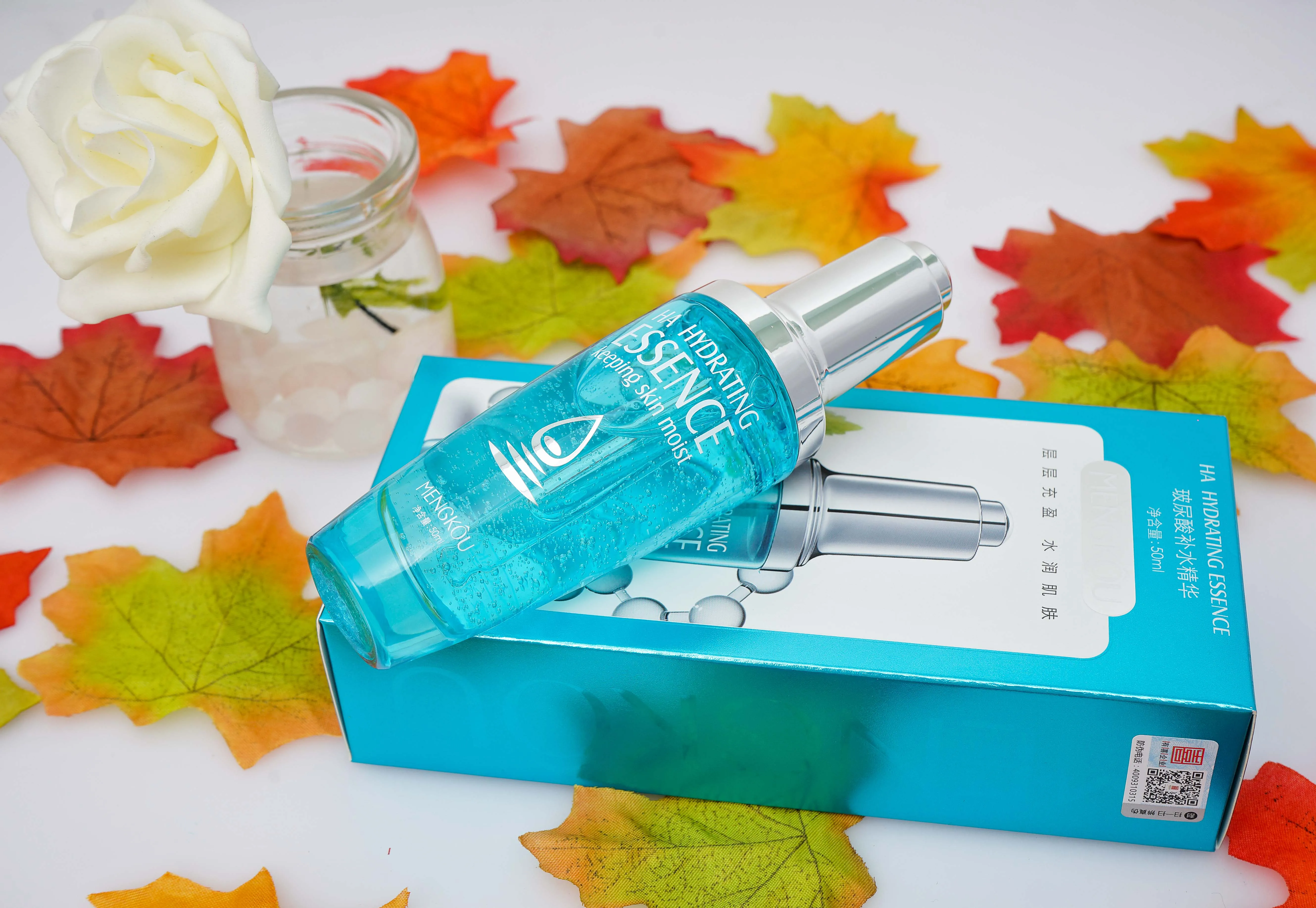 Hyaluronic Acid Serum for Skin & Face with Vitamin C, E, Deeply Hydrates & Plumps Skin to Fill-in Fine Lines & Wrinkles