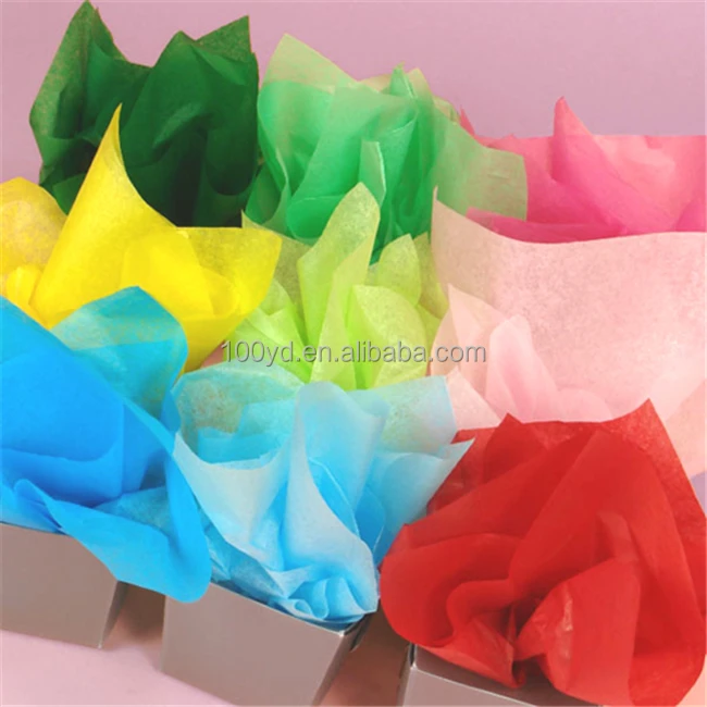 
Custom Colored Recycled Printed Waxed Paper for Gift Wrapping 
