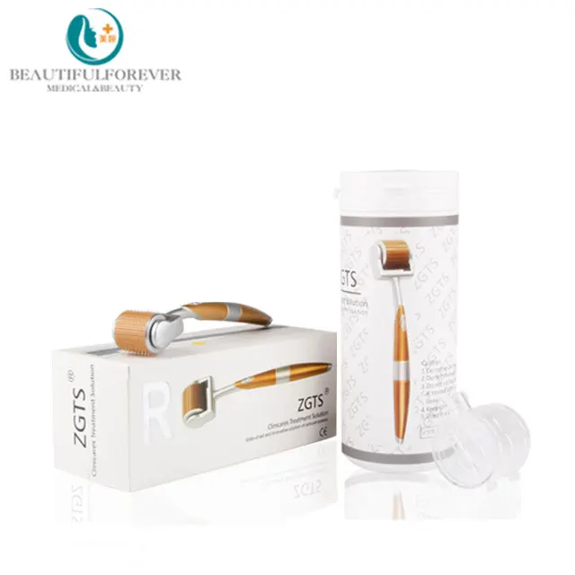 Beautforever ZGTS 192 micro needles derma roller for skin rejuvenation with 192 pins