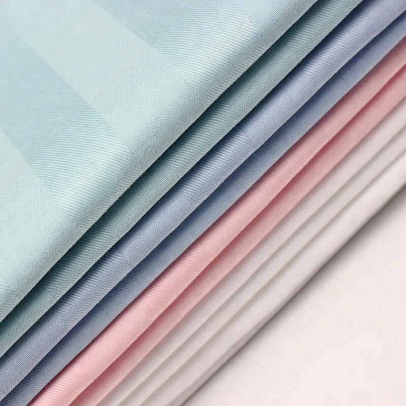 
wholesale chlorine resistant satin hospital bed sheet fabric 