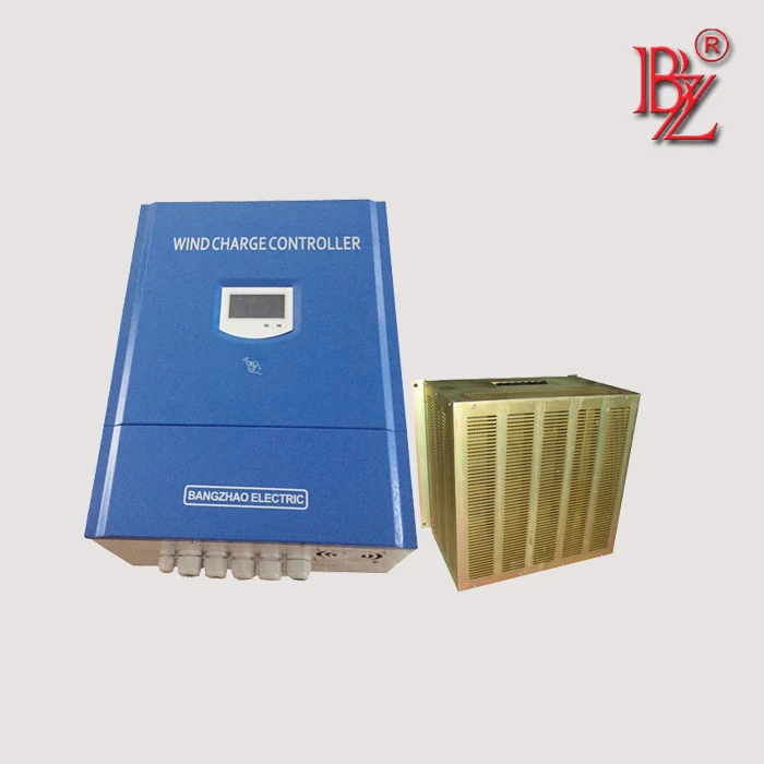 off grid wine system battery charger controller 10KW wind+3KW solar with three phase dump load