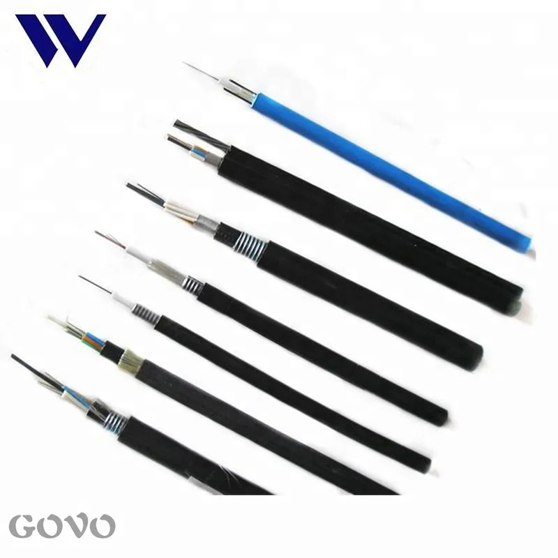 GOVO GYTC8S-4B1 4 cores Fiber Cable Figure 8 Fiber Optical  Aerial Cable