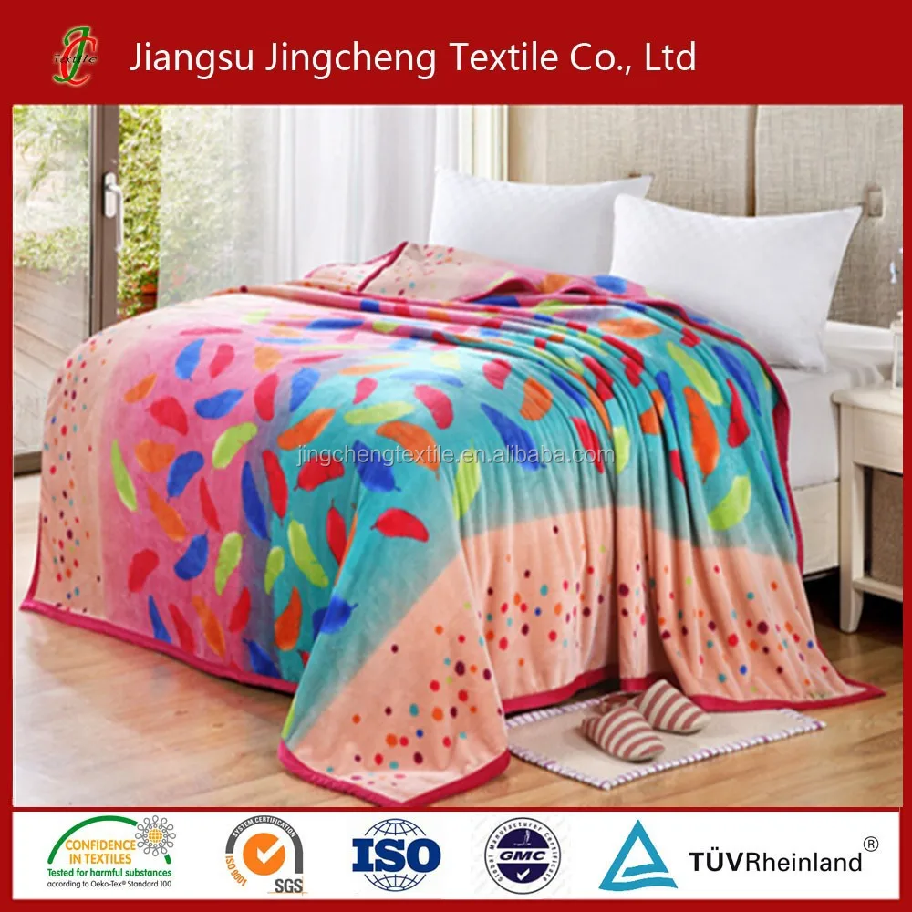 100% Polyester Higher Quality Mink Blanket