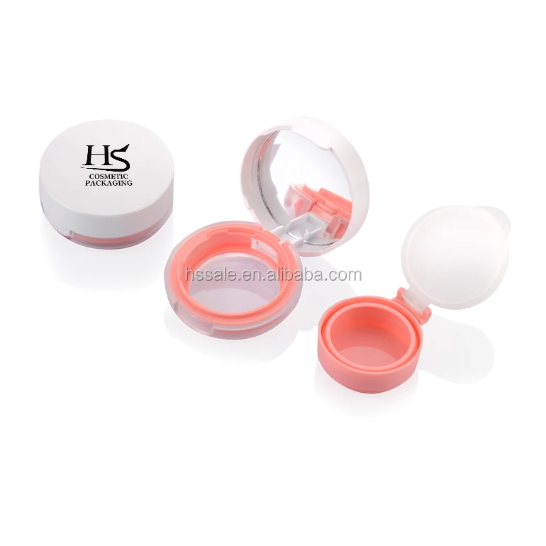 New Collection mini Empty bb Cream Round Air Cushion Compact Case