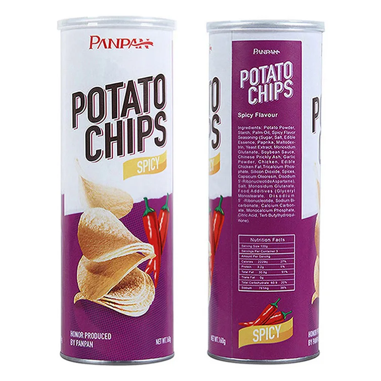 Panpan korea food tin food can delicious chips