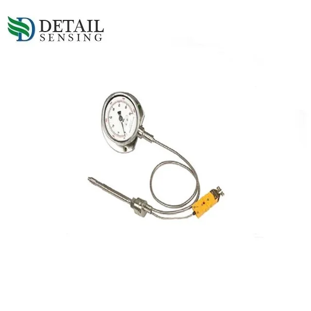 Melt temperature pressure sensor for plastic injection molding machine