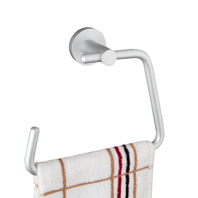 
Cheap small Metal Opening Square Towel ring 