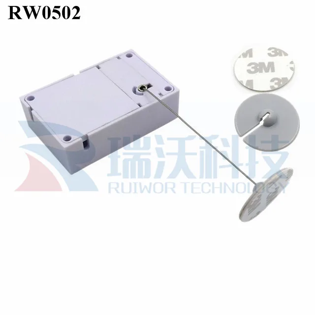 Alarm System Anti Theft Pull Box 1.2M Auto Retracting Cord Recoiler