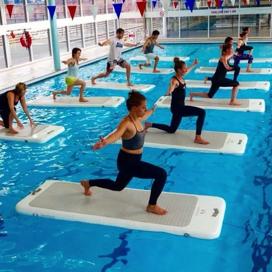  Надувные водные коврики для йоги спортивный
