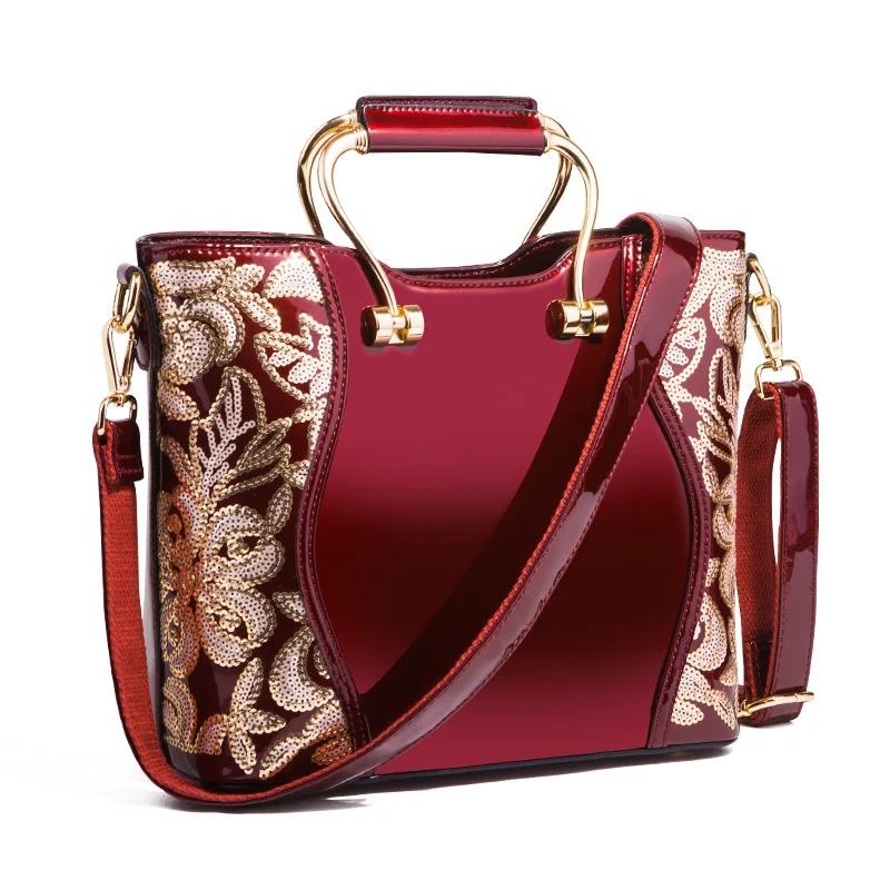 Wholesale fashion trend leather tote hand bags ladies bags handbag for girls