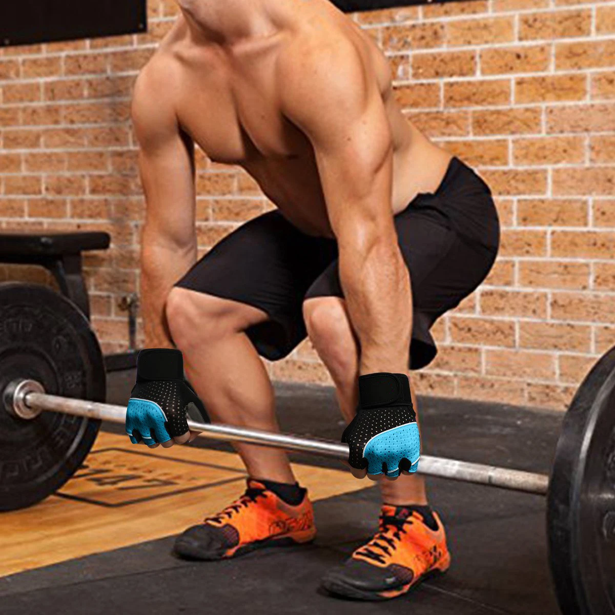 Custom Logo Microfiber Lady Workout Cross Training Gym Gloves Fitness Sports Workout Half Finger Weight Lifting Gloves