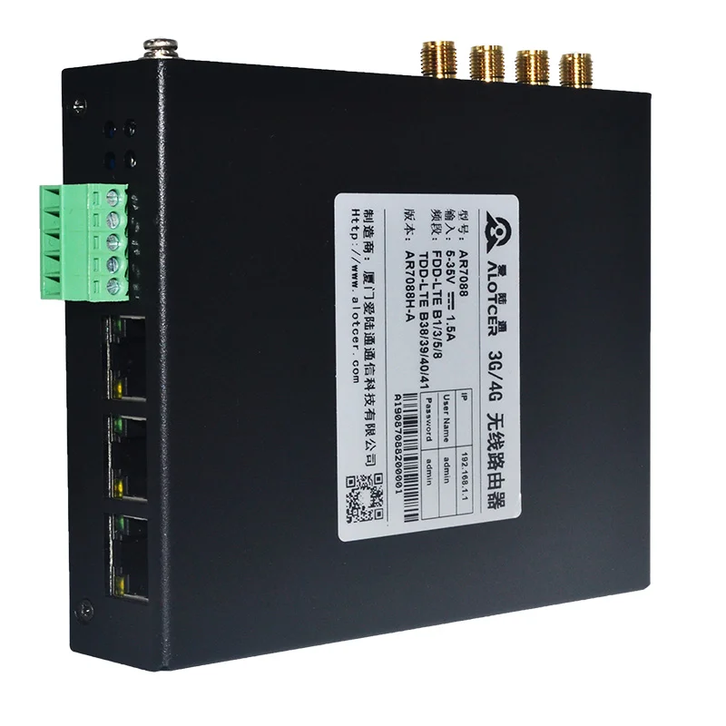 High performance industrial modbus gsm wifi router 4g lte