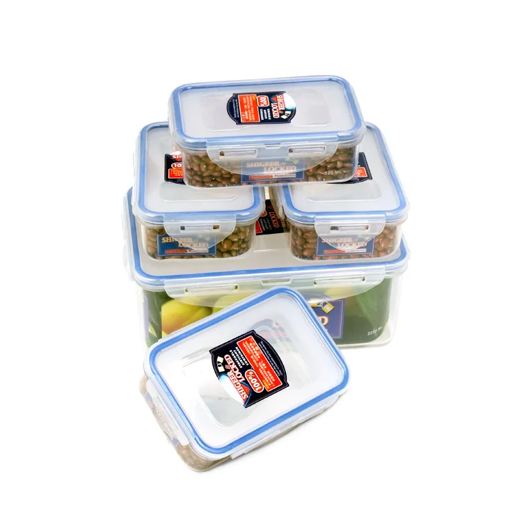 
New Arrival Eco-Friendly Custom Rectangle Type 520ML Refrigerator Food Plastic Storage 