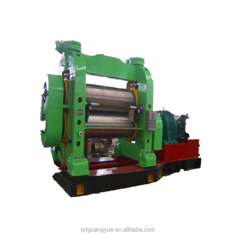Трехвалковый резиновые рецептуры: резиновый магнит машина/лаборатории четырехвальный каландр для машинного оборудования