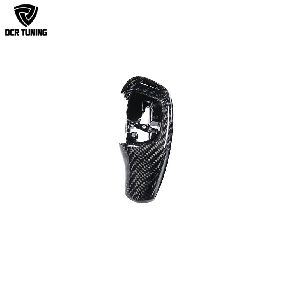 Carbon Fiber Gear Knob Cover Replacement type For BMW F20 F21 F22 F23 F30 F10 F11 F07 F12 F13 F06 F01 F02 X3 X4 X5 X5 F15 F16