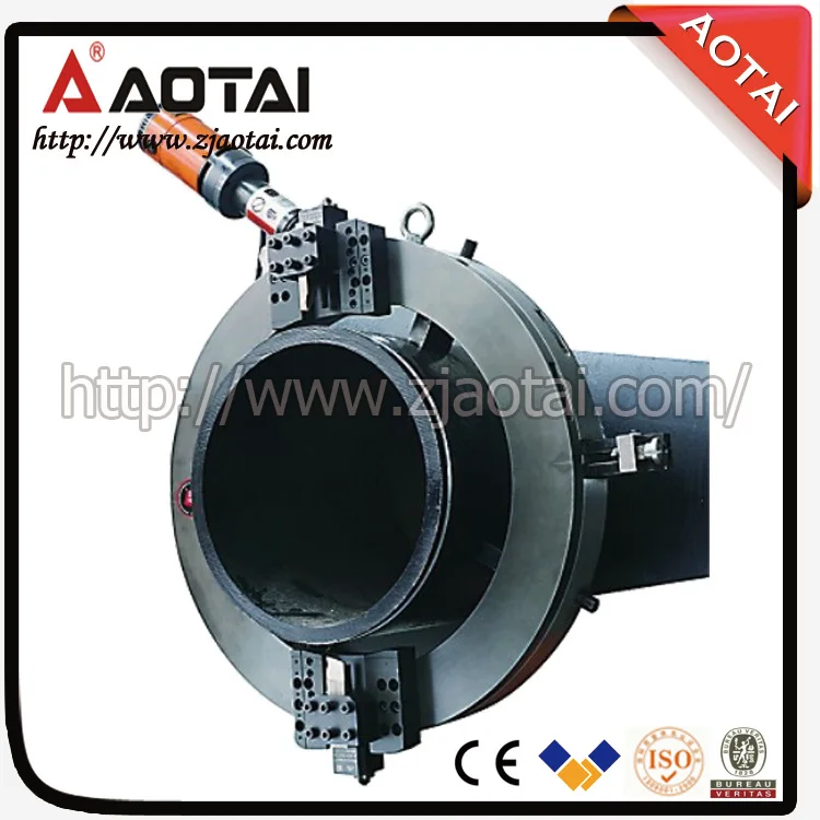 AOTAI Manufacturing Efficient ISD-219 Outter Mounted Eletrical Pipe Cutting and Beveling Machines