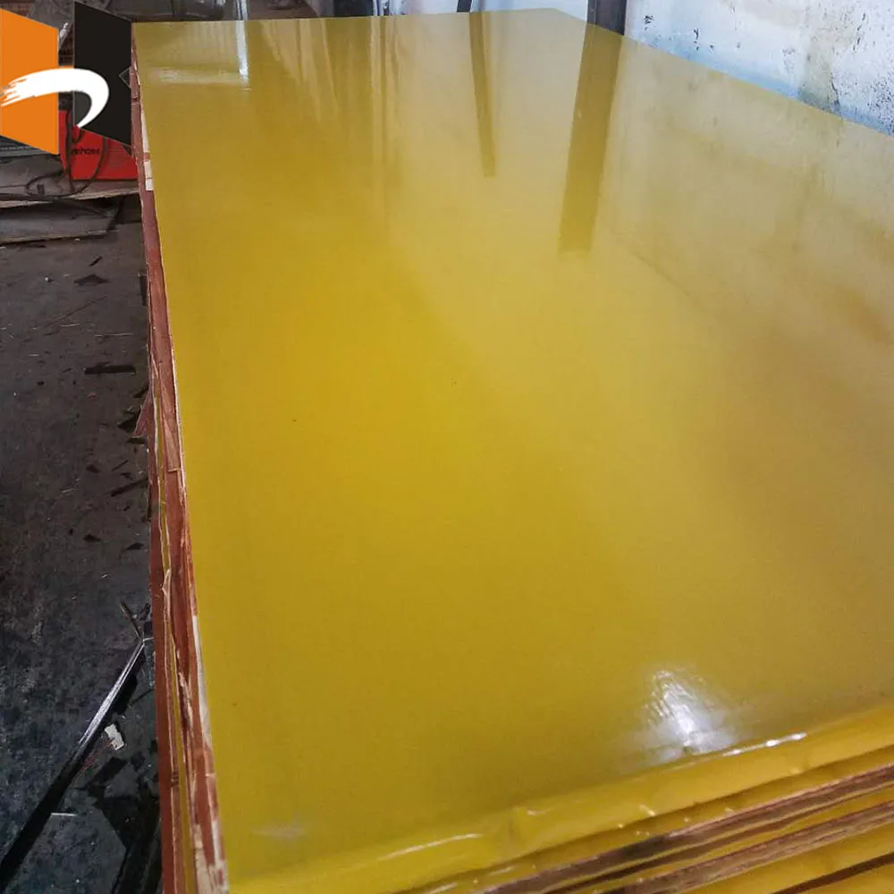 reuse 25 times hardwood core pp plastic faced playwood formwork price