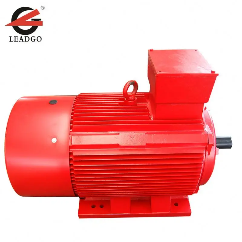100KW небольшой Электрический двигатель переменного тока для конвейера