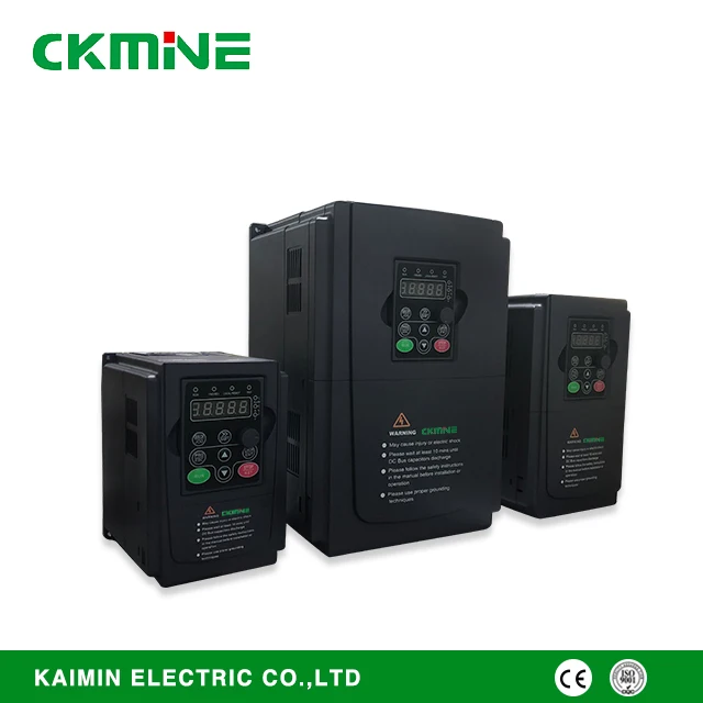 CKMINE China Best Selling Zhejiang 55KW 50hz to 60hz Variable Frequency Converter VFD Inverter for Water Pump