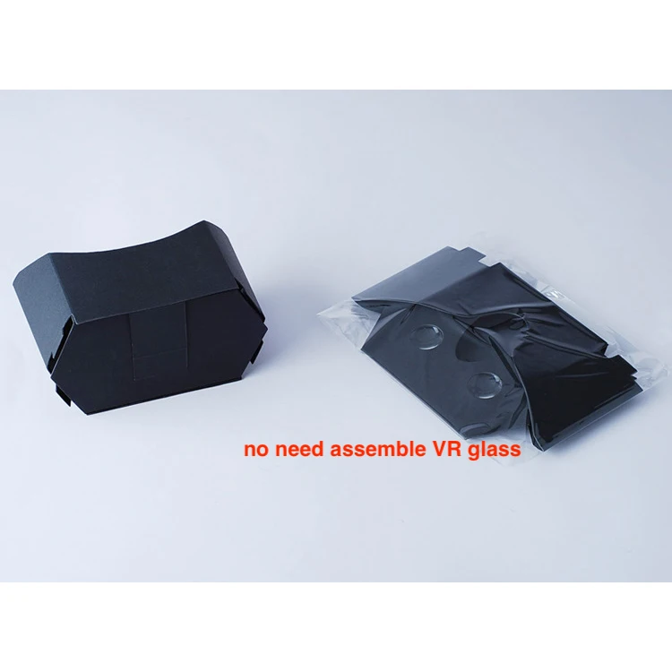 no need assemble VR glass Google Cardboard 2.0 VR 3d glass Virtual Reality headband google cardboard 3d glasses