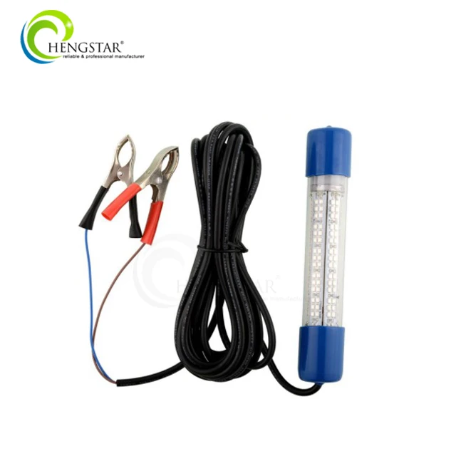 12V 24V 5 м подводный белый зеленый 8 Вт IP68 Удочка светодиодный свет