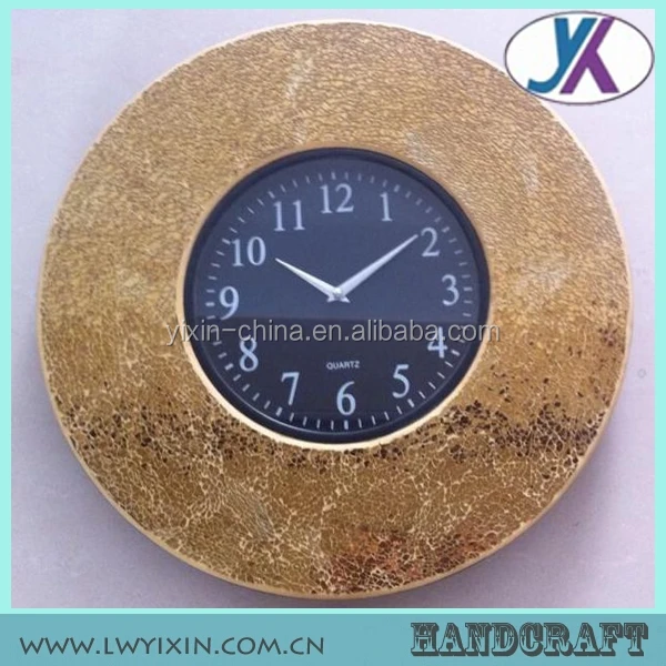 Sea Blue Mixed Color Mosaic Wall Decorative Clock Hot Selling