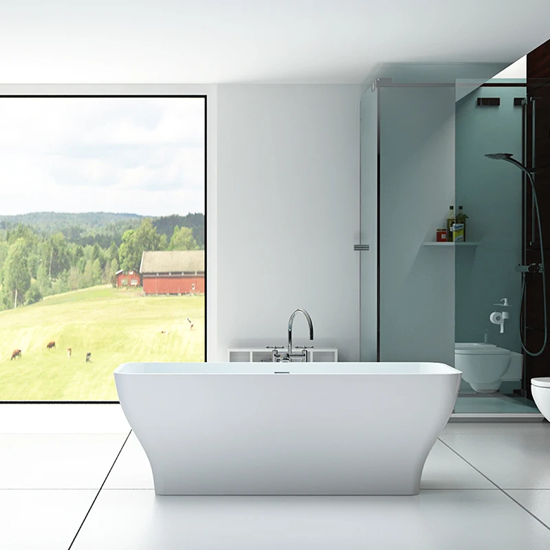 BS-8640 New design unique shape tub, special bathroom baths, bathtub in stock